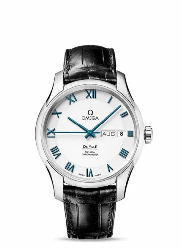 Omega De Ville Co-Axial Annual Calendar Platinum / White 431.93.41.22.04.001 (43193412204001)